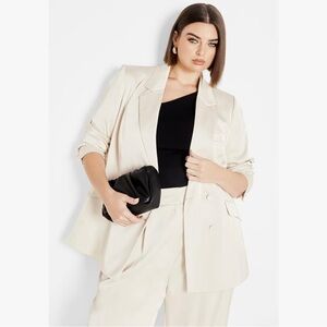 Women's Cream Blazer